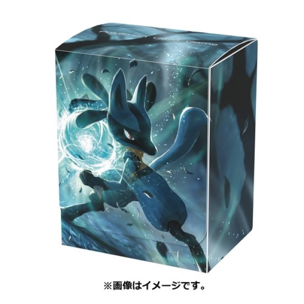 Pokémon Center Trading Card Game Official Deck Box - Lucario