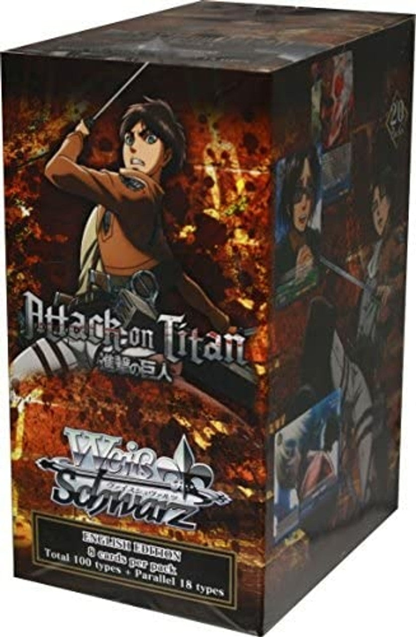 Weiss Schwarz: Attack on Titan Booster BOX (English Edition)