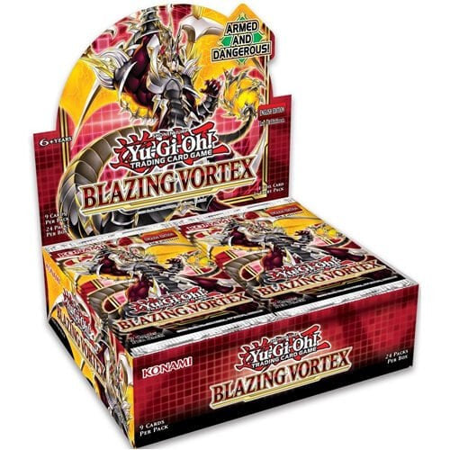 Yu-Gi-Oh! Trading Card Game Blazing Vortex (1st Edition) Booster Box (24 Packs)