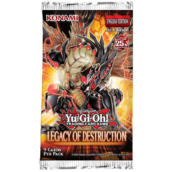 [PRE-ORDER] Yu-Gi-Oh! Trading Card Game Legacy of Destruction Booster Pack