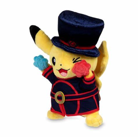 Pokémon Center London Worlds 2022 Pikachu Beefeater Official Plush (Exclusive)