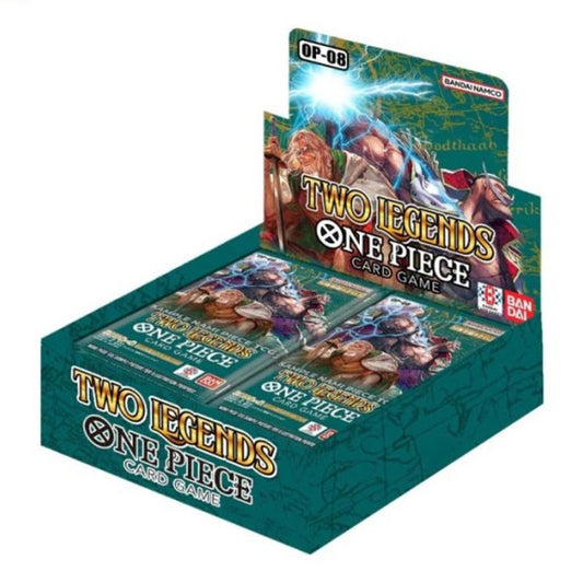 One Piece Card Game Two Legends Booster Box Official Factory Sealed [English] (OP-08)