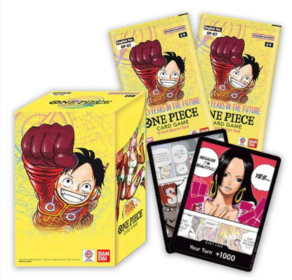 SEALED CASE - One Piece Card Game 500 Years Into the Future Double Pack Set 4 (OP-07) Official Factory Sealed [English]
