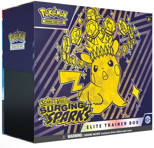 Pokémon Elite Trainer Box S&V Surging Sparks Official Factory Sealed