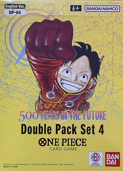 SEALED CASE - One Piece Card Game 500 Years Into the Future Double Pack Set 4 (OP-07) Official Factory Sealed [English]