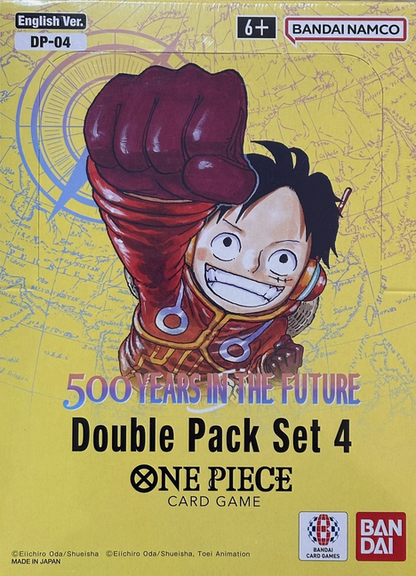 SEALED CASE - One Piece Card Game 500 Years Into the Future Double Pack Set 4 (OP-07) Official Factory Sealed [English]