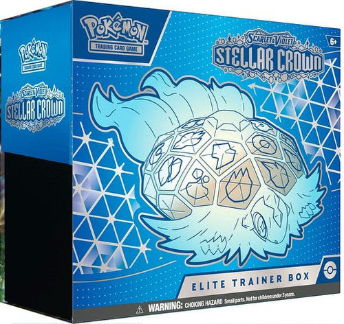 Pokémon Elite Trainer Box S&V Stellar Crown Official Factory Sealed