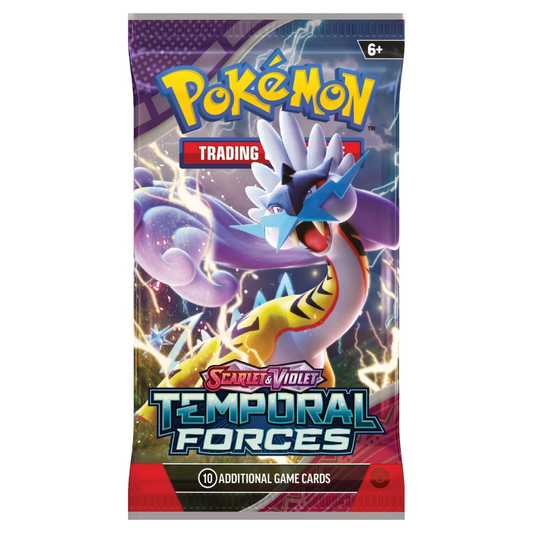 Pokémon Booster Pack S&V Temporal Forces Official Factory Sealed