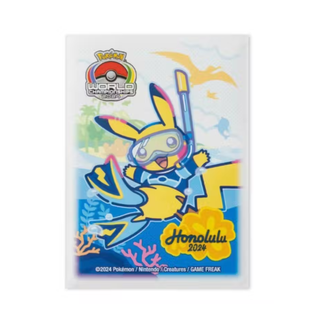 Pokémon Trading Card Game Official Card Sleeves x65 - Honolulu World Championships 2024