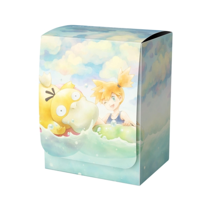 Pokémon Center Trading Card Game Official Deck Box - Misty & Psyduck