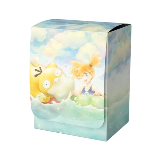 Pokémon Center Trading Card Game Official Deck Box - Misty & Psyduck