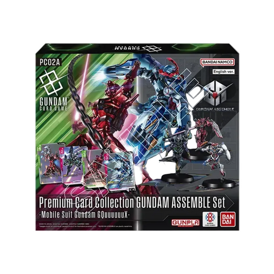 Gundam Card Game - GQuuuuuuX Premium Card Collection (PC02A) Assemble Set