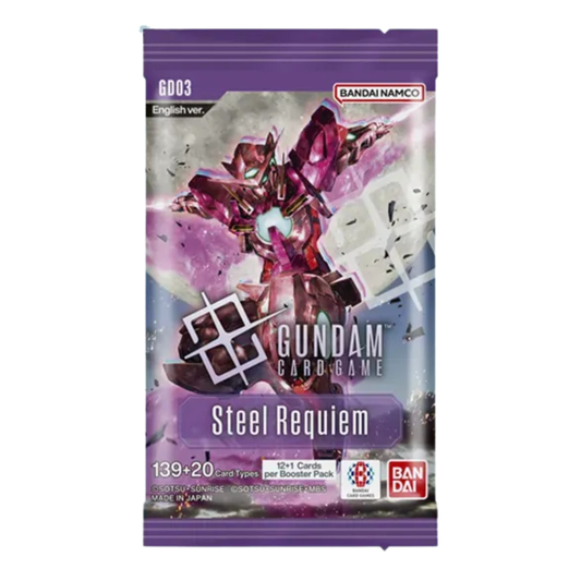 Gundam Card Game - Steel Requiem (GD03) Booster Pack