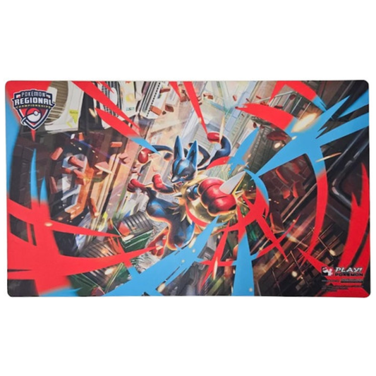Pokémon Trading Card Game Official Event Playmat - Regionals 2026 Mega Lucario