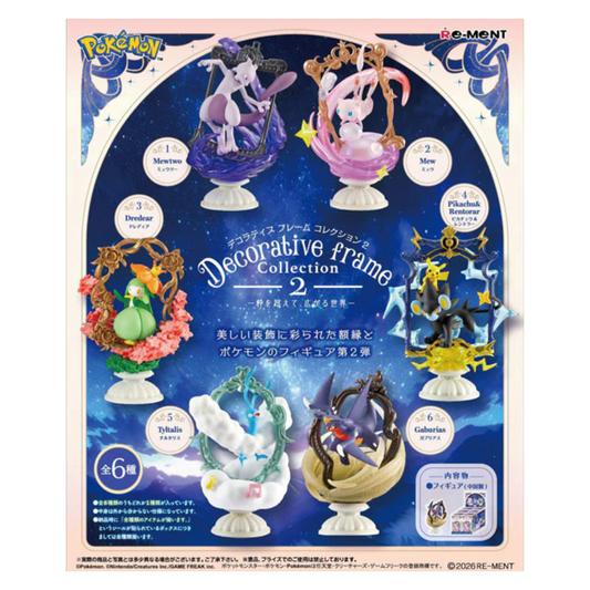 Pokémon Center Re-Ment Figure - Decorative Frame Collection 2 - Beyond the Frame, a World Expands