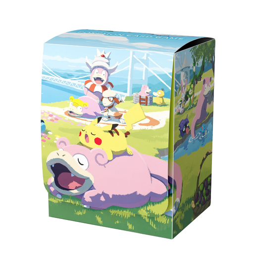 Pokémon Center Trading Card Game Official Deck Box - Kagawa Slowpoke Family