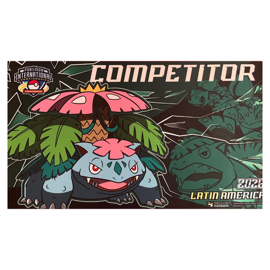 Pokémon Trading Card Game Official Event Playmat - Latin America International 2026 Competitor Mega Venusaur