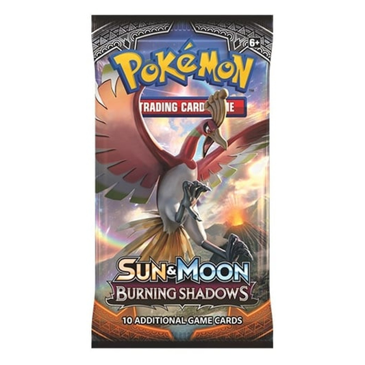 Pokémon Booster Pack S&M Burning Shadows Official Factory Sealed