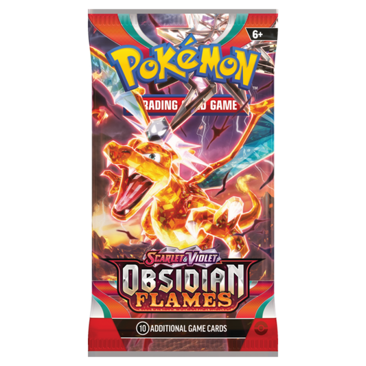 Pokémon Booster Pack Scarlet & Violet Obsidian Flames Official Factory Sealed