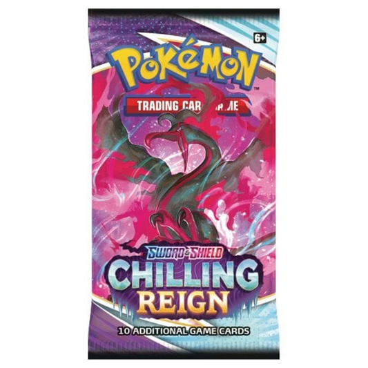 Pokémon Booster Pack S&S Chilling Reign Official Factory Sealed