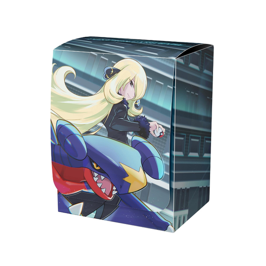 Pokémon Center Trading Card Game Official Deck Box - Cynthia & Garchomp
