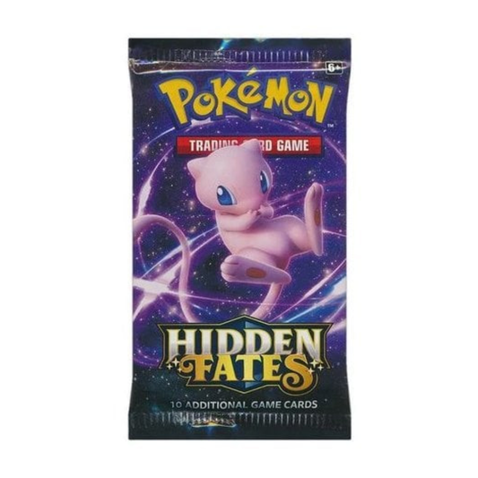 Pokémon Booster Pack x4 S&M Hidden Fates Official Factory Sealed Artset