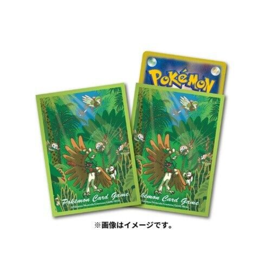 Pokémon Center Trading Card Game Official Card Sleeves x64 - Decidueye Evolution