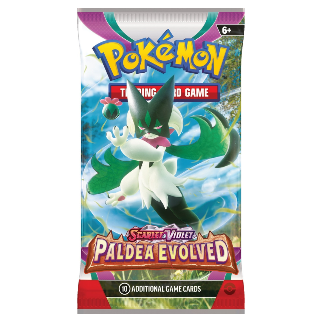Pokémon Booster Pack Scarlet & Violet Paldea Evolved Official Factory Sealed