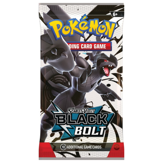 Pokémon Booster Pack S&V Black Bolt Official Factory Sealed