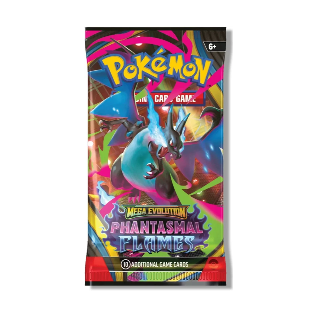 Pokémon Booster Pack ME Phantasmal Flames Official Factory Sealed