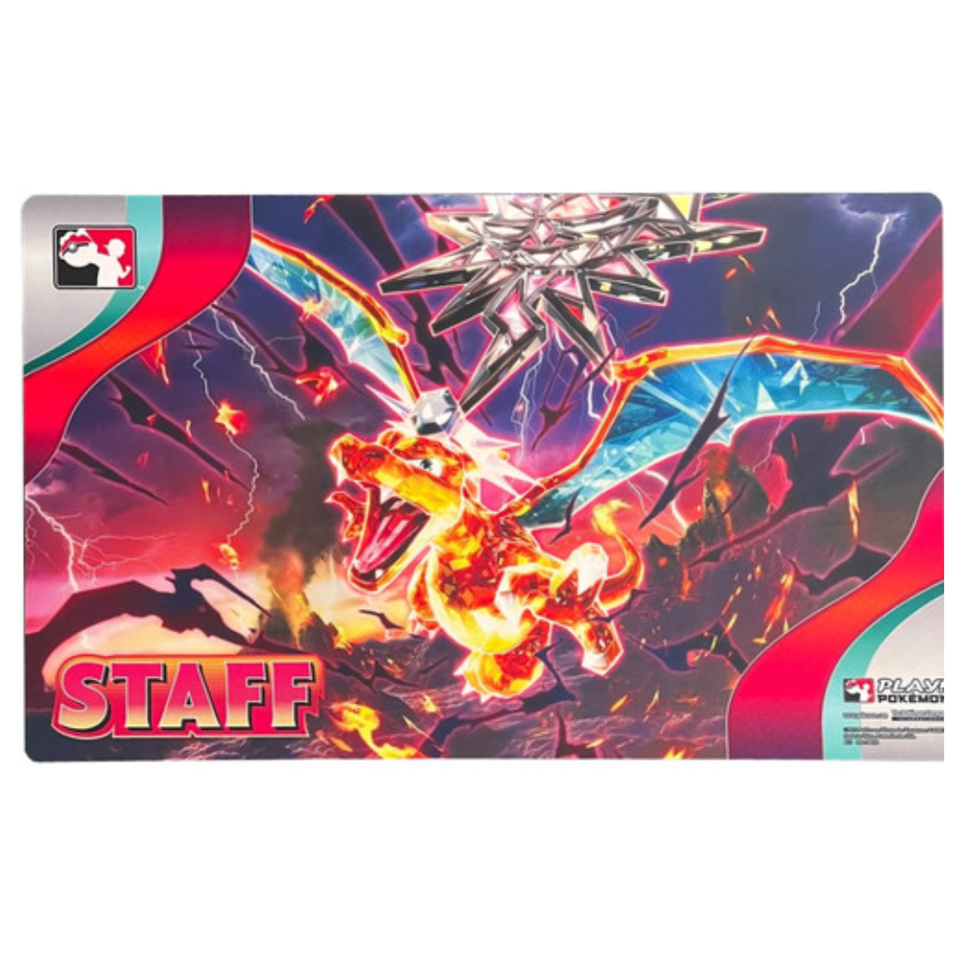 Pokémon Trading Card Game Official Event Playmat - Special Event 2023 Tera Charizard Staff
