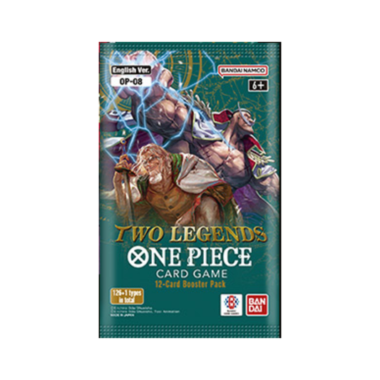 One Piece Card Game Two Legends Booster Pack Official Factory Sealed [English] (OP-08)