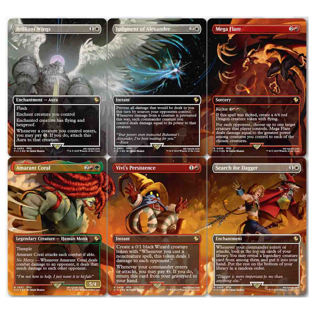 Magic: the Gathering - Final Fantasy Holiday Scene Box - FF IX The Siege of Alexandria