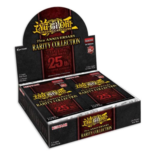 Yu-Gi-Oh! Trading Card Game 25th Anniversary Rarity Collection Premium Booster Box (24 Packs)