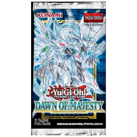 Yu-Gi-Oh! Trading Card Game Dawn of Majesty (1st Edition) Booster Pack