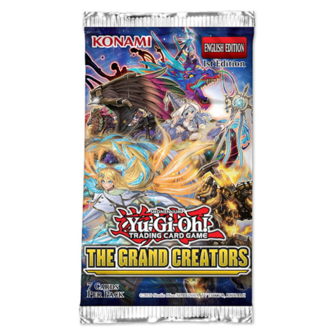 Yu-Gi-Oh! Trading Card Game The Grand Creators (1st Edition) Booster Pack