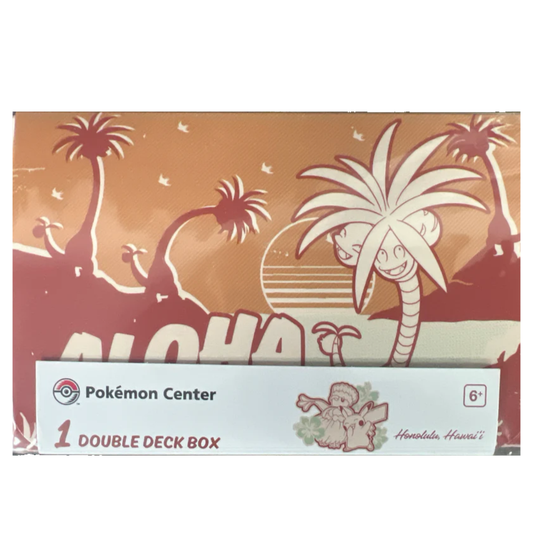 Pokémon Center Trading Card Game Official Double Deck Box - Honolulu World Championships 2024 Aloha Exeggutor