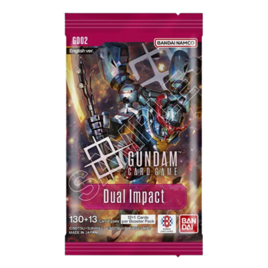 Gundam Card Game - Dual Impact (GD02) Booster Pack