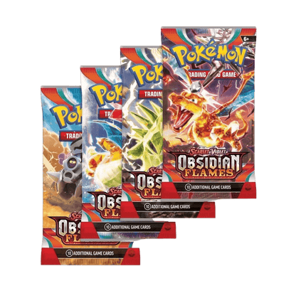 Pokémon Booster Pack Scarlet & Violet Obsidian Flames Official Factory Sealed