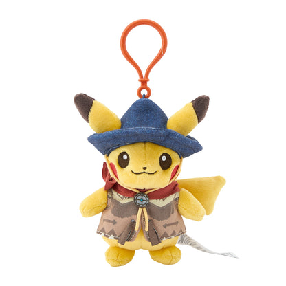 Pokemon Center Run Run! Desert Pikachu Official Plush - Mini Keychain