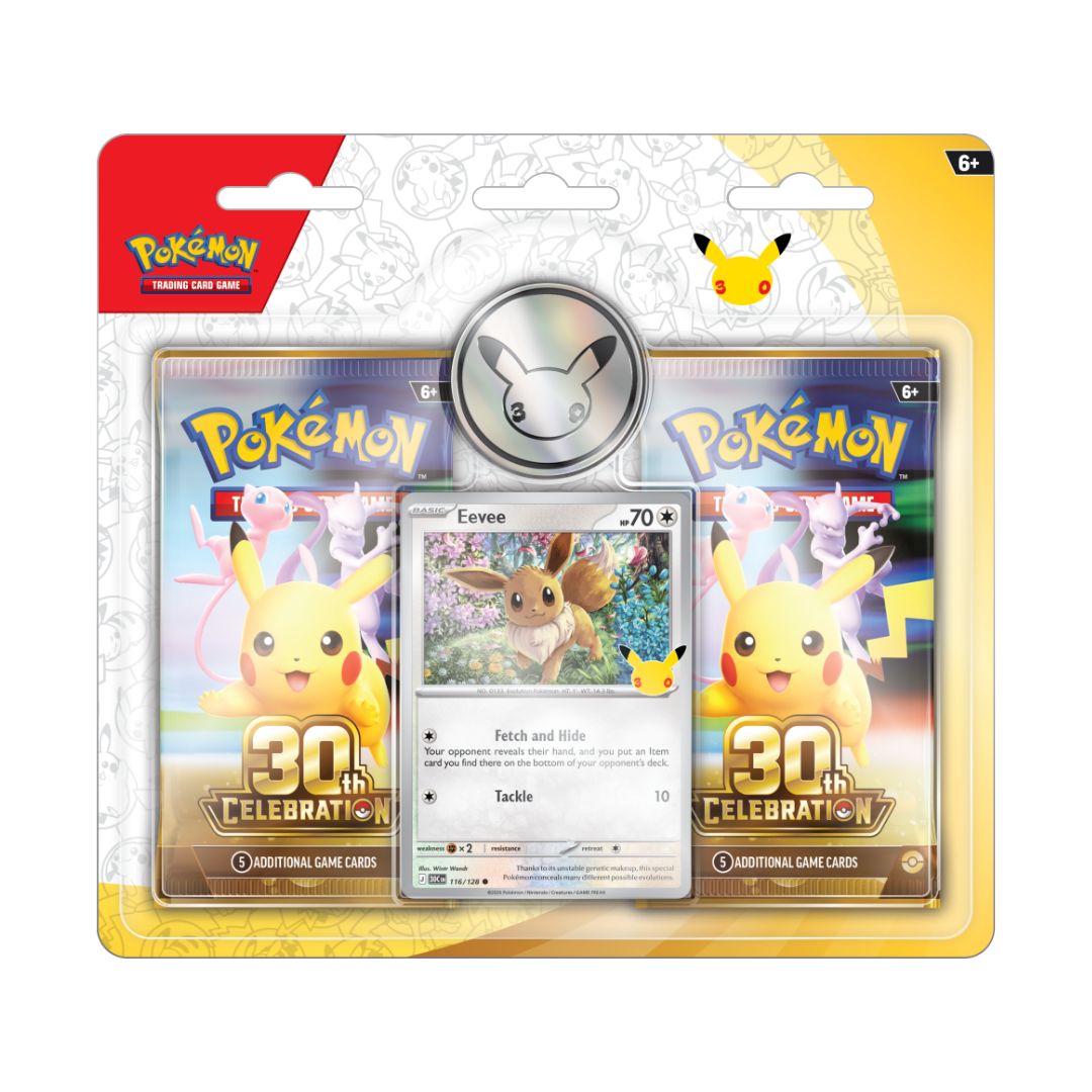 [Pre-Order] Pokémon 30th Celebration 2pk Blister