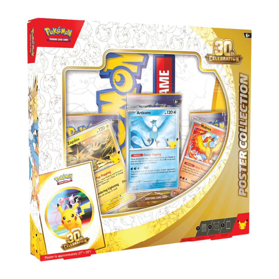 [Pre-Order] Pokémon 30th Celebration Poster Collection