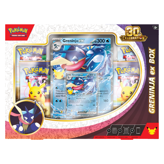 [Pre-Order] Pokémon 30th Celebration ex Box - Greninja