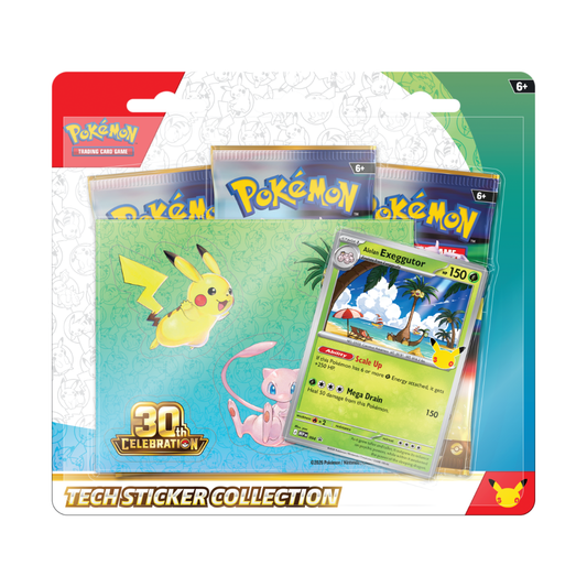 [Pre-Order] Pokémon 30th Celebration Sticker Collection - Alolan Exeggutor