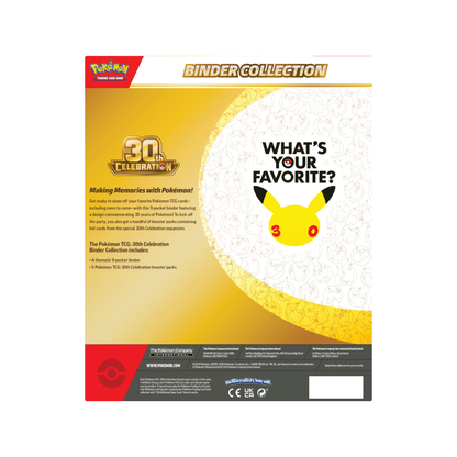 [Pre-Order] Pokémon 30th Celebration Binder Collection