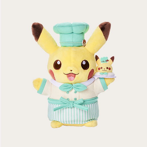 Pokémon Cafe Pikachu Sweets (Green) Official Plush (Exclusive)