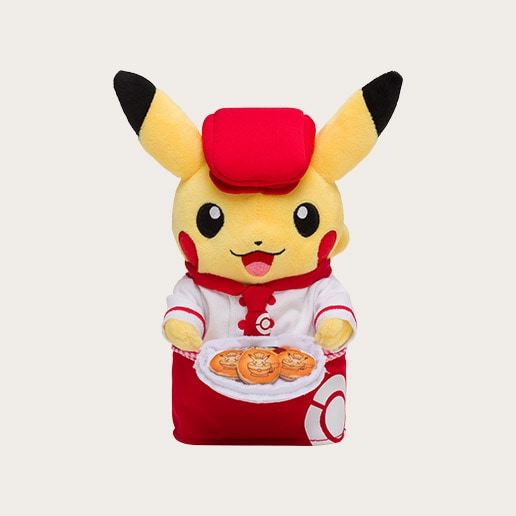 Pokémon Cafe Waitress Pikachu Official Plush (Exclusive)