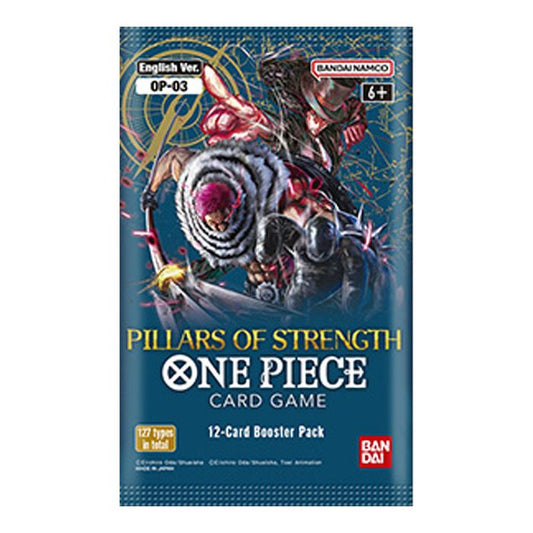 One Piece Card Game Pillars of Strength OP-03 Booster Pack Official Factory Sealed [English]