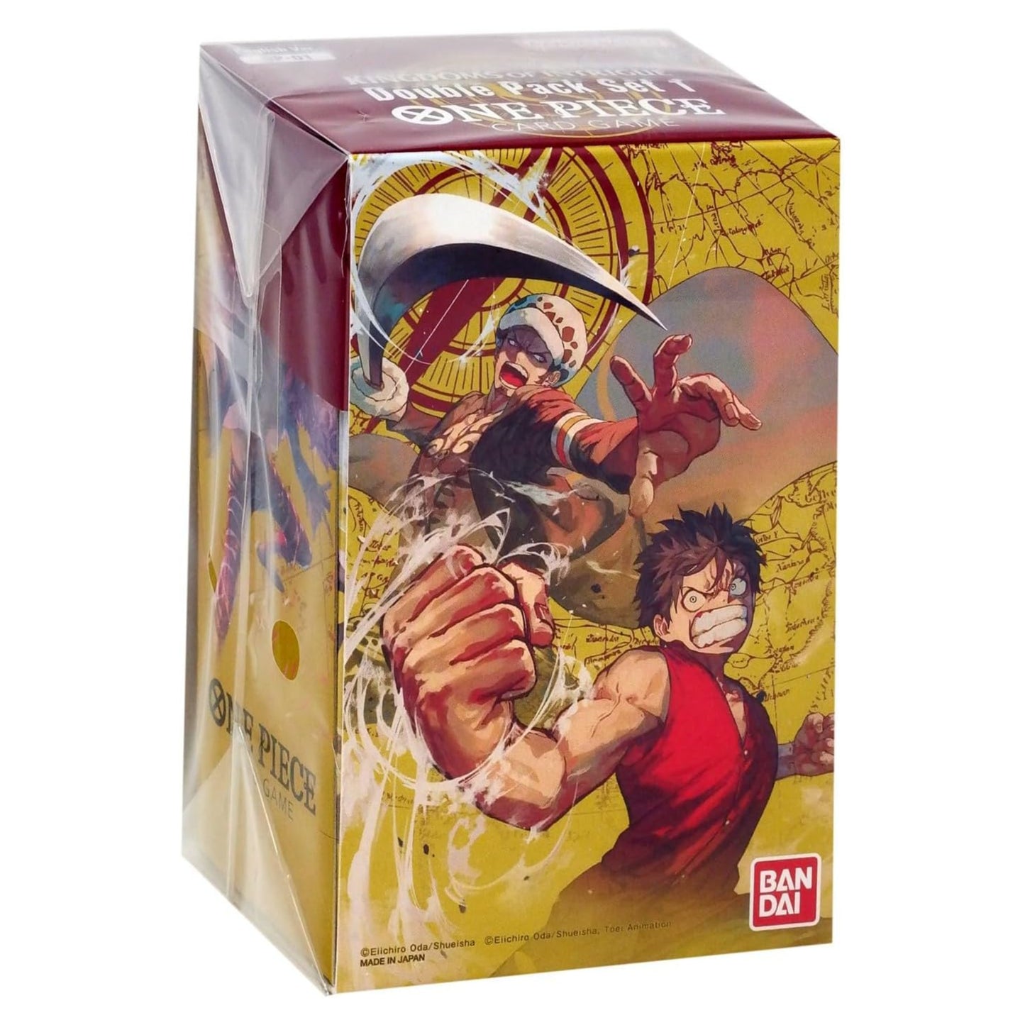 One Piece Card Game Kingdom of Intrigue Double Pack Set 1 Official Factory Sealed [English]
