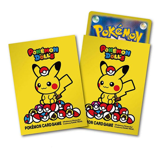 Pokémon Center Trading Card Game Official Card Sleeves x64 - Pokémon Dolls
